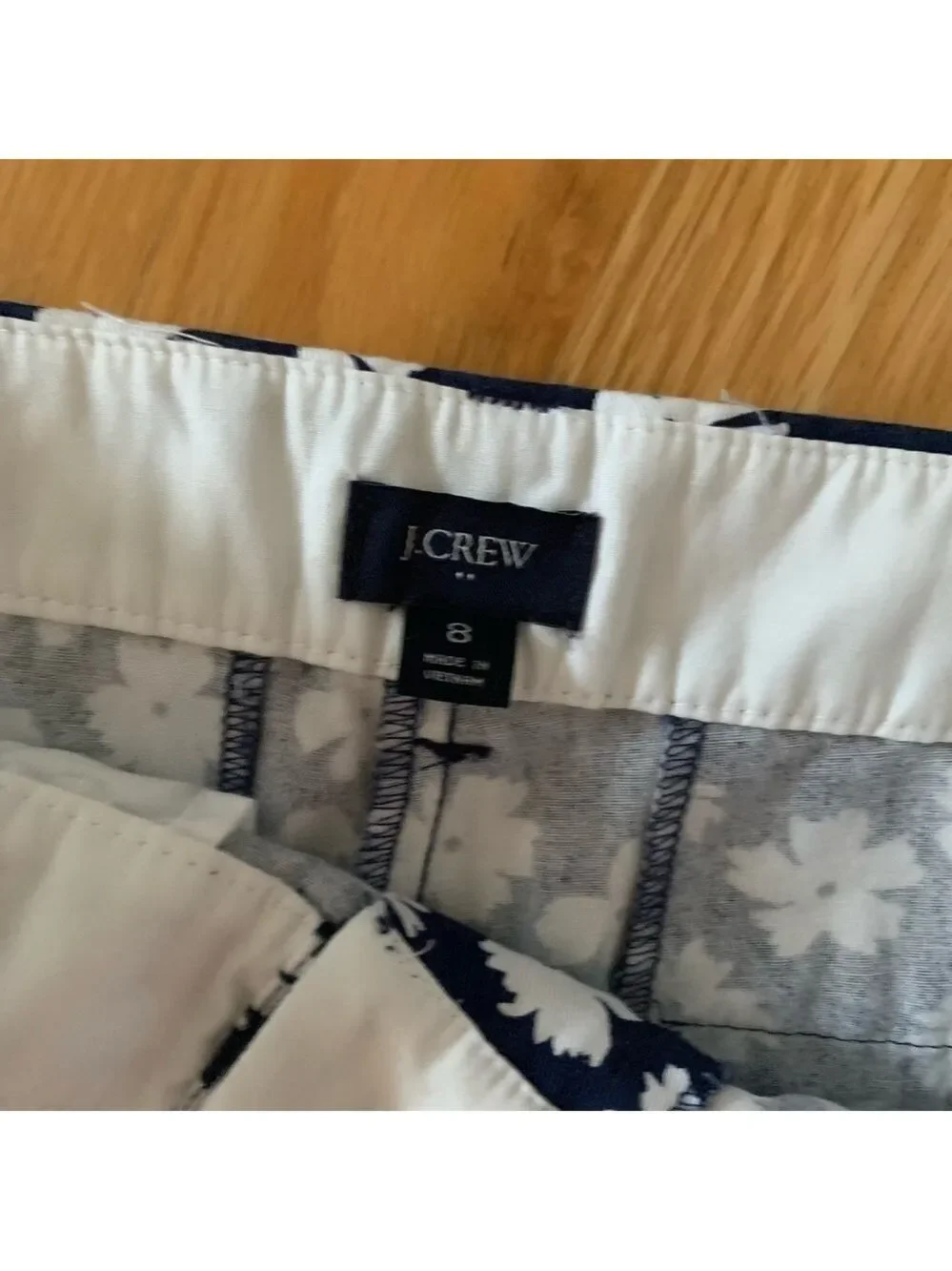 J. Crew Floral Chino Shorts